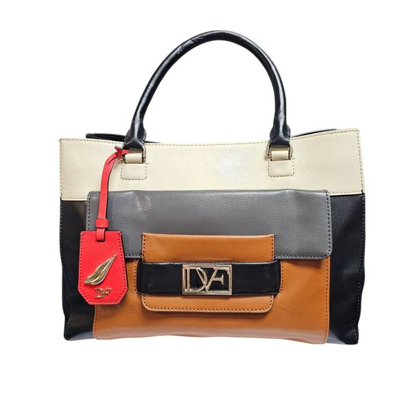 Diane Von Furstenberg Handbags - Diane Von Furstenberg Multicolor Satchel